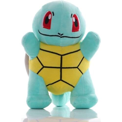 1pcs 20cm TAKARA TOMY Pokemon Anime Squirtle Plush Toys Dolls Squirtle Plush Toys Soft Stuffed Ditto Toys Children Kids Gifts