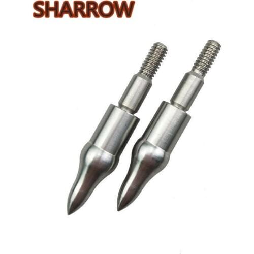 12/24Pcs 150Gr Archery Target Points Filed Broadheads Arrowheads Tip Arrow Head For Arrow Shooting Training Practice Accessories