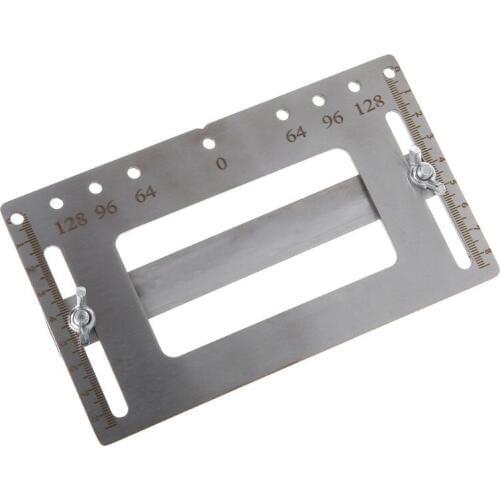 Cabinet Door Handle Artifact Auxiliary Punch Locator Template Wood Drilling Holes Guide Hardware With Degree Scale