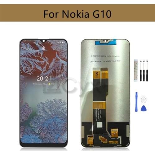 Display For Nokia G10 LCD Display Touch Screen Digitizer Assembly A-1334 TA-1351 TA-1346 LCD Replacement Repair Parts 6.52