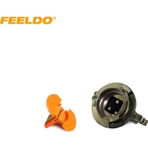 FEELDO 10Pcs Car H15 DIT LED Bulb Socket For Fog Daytime Running Light Harness Wire Plug Connector #FD-1114