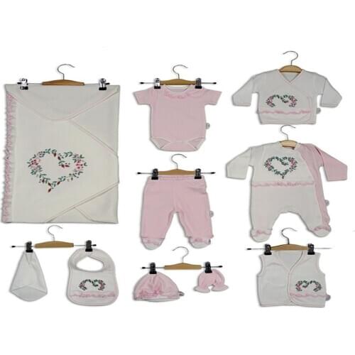 Baby clothes newborn baby girl clothes 100% cotton newborn clothing baby boys clothes jumpsuit socks hat patterned