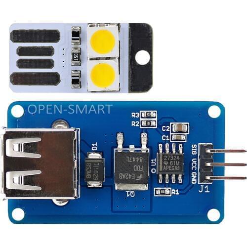 USB LED / Fan Driver Kit Driver Module Stepless Speed / Dimming + USB LED Module for Arduino / AVR / ARM / PIC