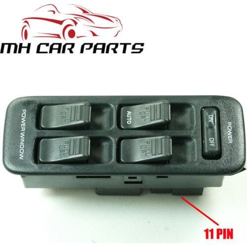 MH Electronic For MAZDA BG 323 CA7130 1991-1994 Front Button Door Side Master Power Window Switch BS06-66-350B BS0666350B