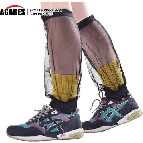 Outdoor Survival Sports Net Anti Mosquito Foot Cover Jungle Mosquito Sock Leg Protector Camping Equipment Edc Fishing Bushcraft