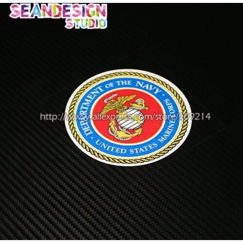 United States Marine Auto Car SUV Motorcycle Waterproof Military Stickers And Decals small J03