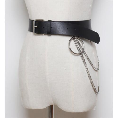 2019 New Wide Black Red Tan Grommet Belt Female Ladies Waistband Corset Belts Girdles for Women Dress Coat ceinture femme YS139