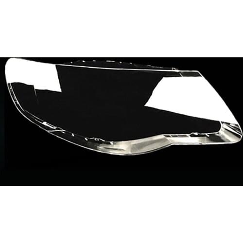 Car Headlamp Lens For Volkswagen VW Touareg 2007 2008 2009 2010 Headlight Cover Clear Replacement Auto Head Light Shell Bright
