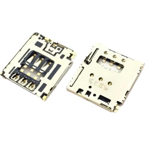 NWT Genuine Sim Card slot For Sony Xperia T3 D5102 D5103 D5106 Sim Card tray For Sony T3 M50W Sim card reader holder Replacement