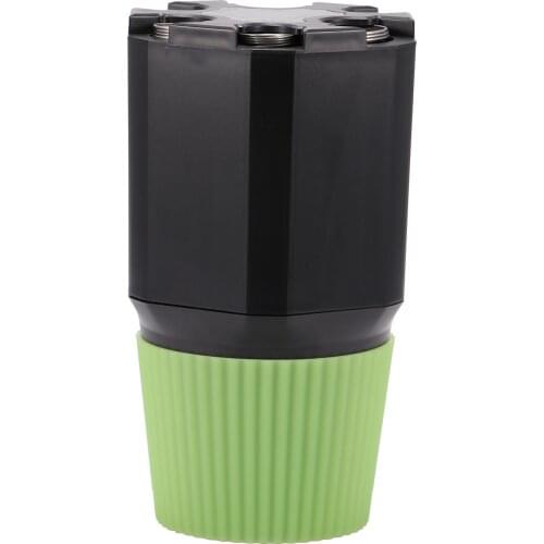 Coin Counter Plastic Black Divisible Design With 6 Entering Slots Large Capacity Piggy Bank Coin Sorter Pot For Home Office Car