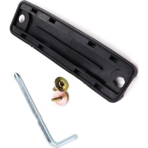 Replacement Switch Latch Button Cover +2*Screws Trunk Hatch Liftgate Switch Latch Button Cover Replaces Practical Stock