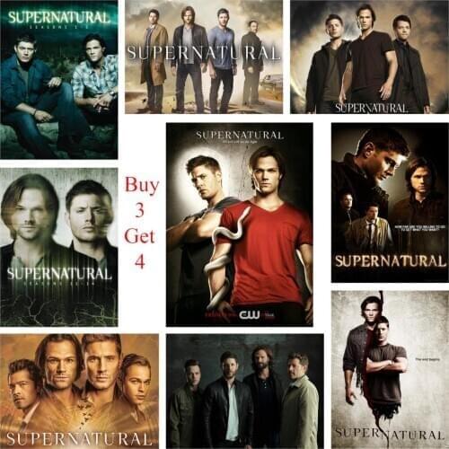 Supernatural Posters Wall Decoration Good Quality Glossy Paper