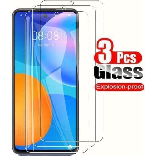 3 PCS Tempered glass for Huawei P Smart 2021 2020 Plus Pro 2019 screen protector for Huawei Y7a Y9a y7 y9 protective glass film