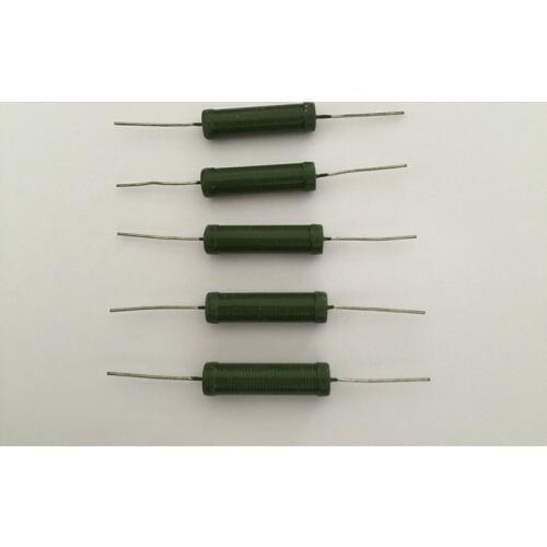 100PCS RX21 wire wound resistor 10W 0.1 R-10K Ohm flat wire heat dissipation power resistor