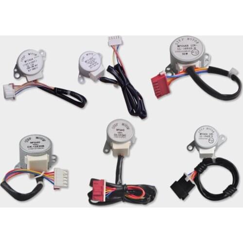 12V For Gree Air-Conditioner Wind Stepping Motor MP24AA/MP24AB/MP24AD/MP24AF/MP24AN/BA EC ED TA TB with 11cm~110cm Cable