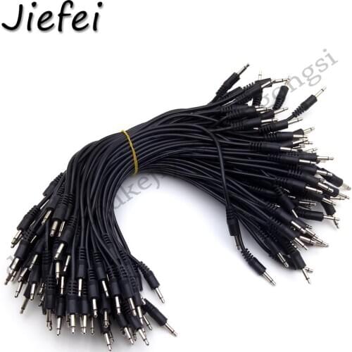 50pcs high quality mini 3.5mm mono plug to 3.5mm mono audio cable 20CM 30CM 50CM 1M New