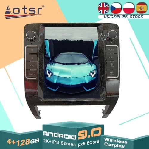 For Toyota Crown 10th Radio Android 9 Tesla Stereo Wireless Carplay GPS Navigation DSP Car Multimedia Player