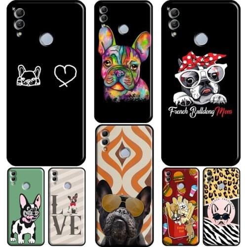 French Bulldog Cute Dogs For Huawei Honor 20 8 9 10 10X Lite 10i 7C 4C 6C 7A Pro 8A 9A 8S 9S 7X 9X 8X Phone Case