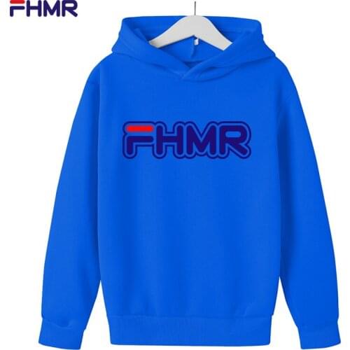Children Hoodie Sweatshirt FHMR Sweater Autumn Kids Kawaii Pullover Harajuku Tops Long Sleeve shirt Boys Girls Baby Clothes