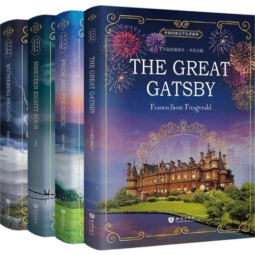 4 Books/set Kids Classic Story Books Children Early Educaction English Short Stories Reading Educational Toys for Children