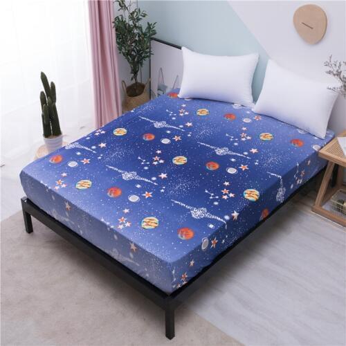MECEROCK Elastic Rubber Band Fitted Sheets Bed Pad Linen for Bed Sheet Single/double/queen/king Size Can Be Customized Size