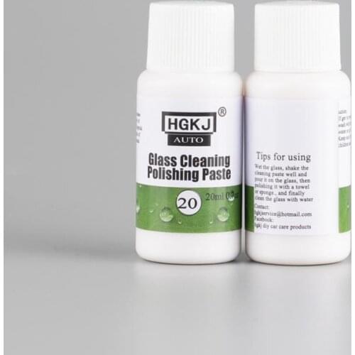 HGKJ-20-20ml glass oil film cleaning and polishing Glass Cleaning Polishing Paste Window Repair Car Wash detergent
