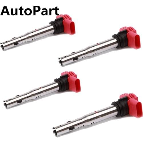 New Ignition System Ignition Coil Unit For Audi A4 A5 A6 Quattro Q5 Q7 R8 S4 S6 VW Touareg C1631Part 06E 905 115 F 06E905115B