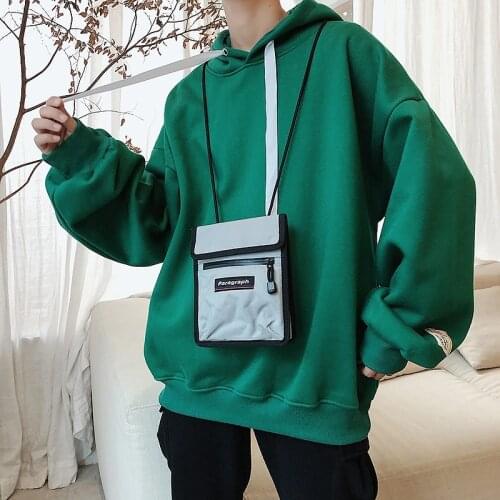 Korean Hoodie 5Xl Men Solid Fleece Streetwear Hooded Hoodies 2021 Autumn Men Oversized Hip Hop Harajuku Sweatshirts
