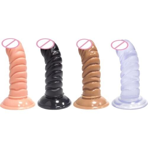 Lovers Vagina Anal Massage Realistic Dildo Anal Masturbator Sex Toys Soft G Spot Clitoris Orgasm Big Dildo