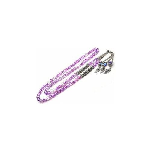 Matte Thermal Quartz Stone 99 Prayer Prayer Rosary