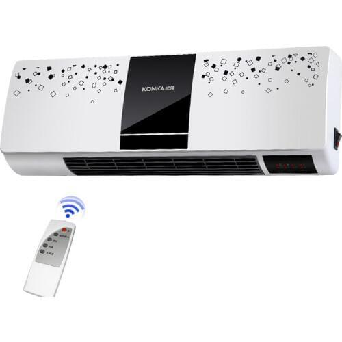 Wall Mounted Remote Control Fast Heating 7.5H Timing 2000W Large Power Electric Heater Winter Warmer Heater