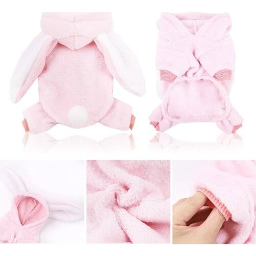 New Pet Products Thicken Coral Fleece Dog Clothes Winter Warm Pet Dog Coats Jackets For Cat Dog Supplies Winter Warm Pet Clothes