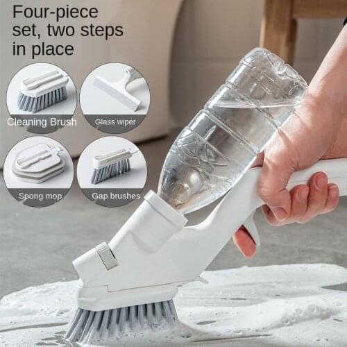 Cleaning Brush Multi-purpose Scraper Water Spray Glass Scraper Mirror Wiper Window Wiper Household Desktop Cleaner Glass Wiper