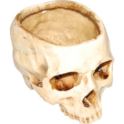 3 Styles Human Skull Head Design Flower Pot skull model Planter Container Home Bar Garden Decor Creative Scare Gift Resin Crafts