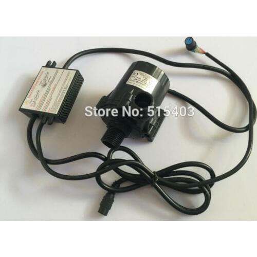 Smart Speed Water Pump, Mini Size Compact, Speed can be adjusted by 3 ways, 24V 1200LPH 15M, for Garden Fountain, Circulation