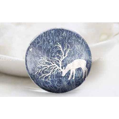 ZEROUP 20pcs/lot 12mm 20mm 25mm 30mm DIY round photos Glass Cabochon jewelry finding Fit Cameo Blank Settings BCH012G handmade