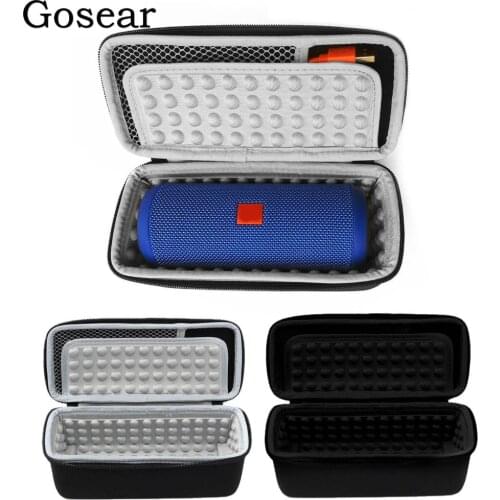 Gosear Travel Carrying Hard Case Protective Storage Bag Pouch for J-BL Flip 3 4 JBL Flip3 Flip4 Boom UE Speaker Accessories