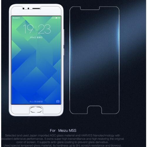 2PCS Tempered Glass For Meizu M5S Ultra-thin Screen Protector for Meizu M5S HD Toughened Protective Film Meizu M5S Glass Cover