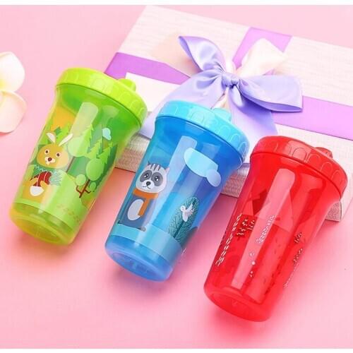 300ml Baby Kids Drinking Bottles Cute Duckbill Cup Learn Training Feeding Water Bottle Cartoon School Drinking Cup For Children
