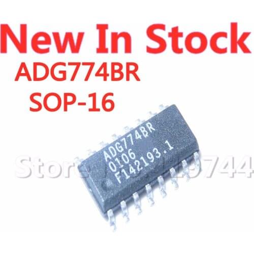 5PCS/LOT ADG774BR ADG774 ADG774BRZ SOP-16 Multiplexer In Stock