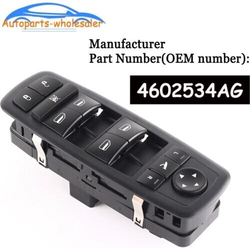 Car accessories 4602534AG 04602534AG For 08-09 Dodge Grand Caravan Chrysler Power Master Window Switch