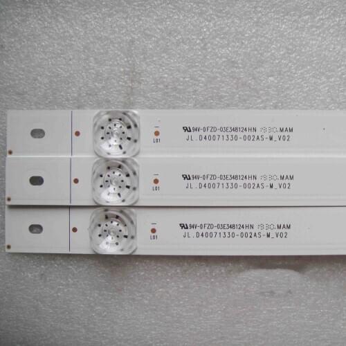 NEW LED strip JL.D40071330-002AS-M_V02 LB-C400U17-E5F-S-G71-JF1 for Philco Ptv40e60sn Ptv40e60 PTV40G50 Ptv40g50sns 1set=3pcs