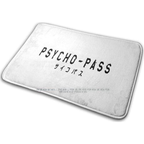 Psycho-Pass Mat Rug Carpet Anti-Slip Bedroom Entrance Door Mat Psycho Pass Sibyl System What Color Wc Tsunemori Akane Tsunemori