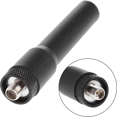 Mini Soft Antenna SF20 Dual Band UHF/VHF SMA-F Female For Baofeng Kenwood Radio