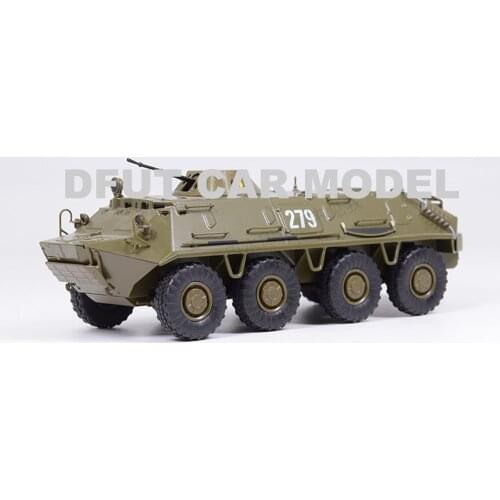 1:43 Alloy BTR-60PB World War II Tank Sedan Model Of Childrens Toy Car Original Authorized Authentic Kids Toys