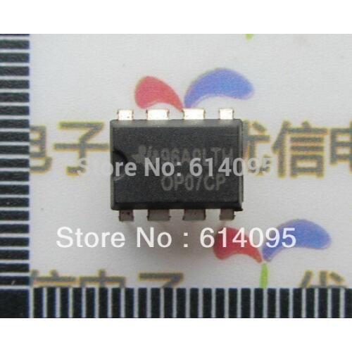 OP07 operational amplifier, low-offset DIP-8 (# 567333)