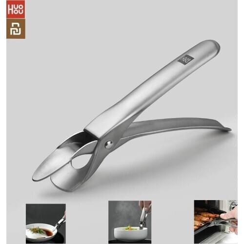 Original Youpin Huohou Anti-Hot Bowl Dishes Folder Stainless Steel Anti-Scalding Pot Bowl Anti-Hot Clip Manual Oven Clip