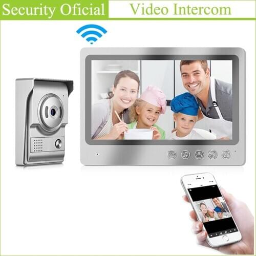 APP Remote Unlock Control Smart 9 Inch Villa IP Villa Video Doorbell Wifi Video Door Phone Waterproof Night Vision Intercom Kit