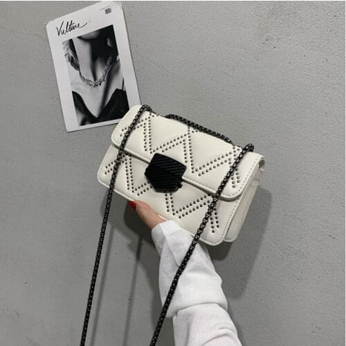 High-end brand designer French niche package female 2020 trend wild popular net red ocean temperament messenger bag