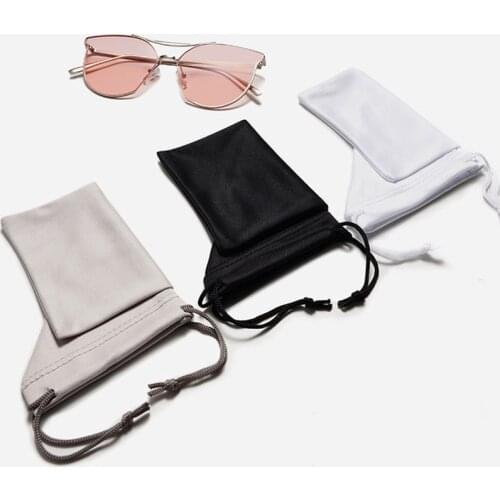 Hot Eye Glasses Case Protection Bag Durable Eyeglasses Pouch Cloth Fashion Sunglasses Bag Travel Storage Eyewear Accessories